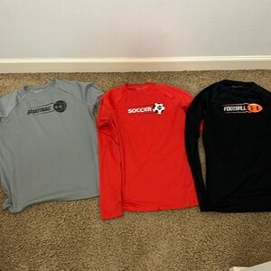Youth XL dri fit sports shirts